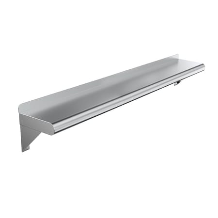 Amgood 6 in. x 36 in. Stainless Steel Wall Shelf AMG WS-0636